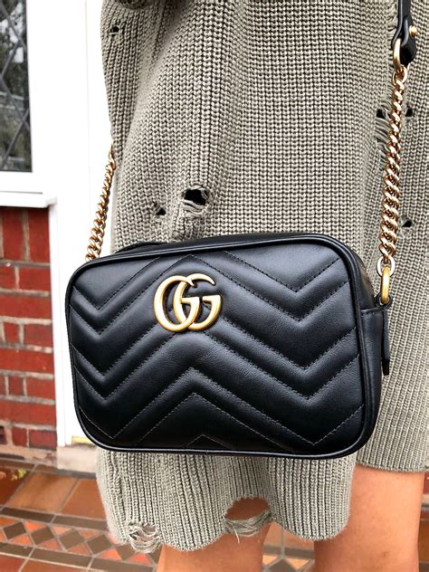 gucci small crossbody outfit|Gucci Crossbody Bags .